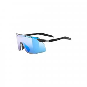 Okulary rowerowe Uvex Pace Stage S CV - black matt/mirror blue
