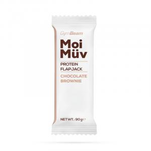 Baton białkowy MoiMüv Flapjack GymBeam 90g brownie czekoladowe