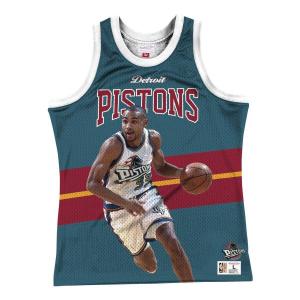 Koszulka bezrękawnik Mitchell & Ness NBA Detroit Pistons Grant Hill