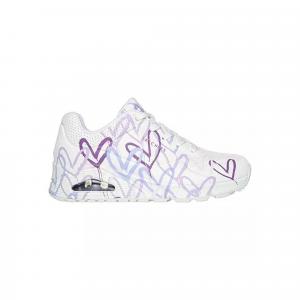 Tenisówki Skechers Model Uno-spread The Love Kolor Biały