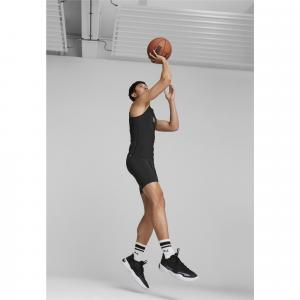 Męskie spodenki do koszykówki Hoops Team PUMA Black