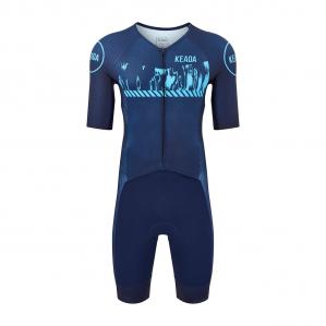Męski trisuit z rękawami - Signal Four