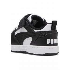 Sneakersy PUMA Rebound V6 Lo dla małych dzieci PUMA White Black