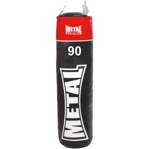 Dorosły worek treningowy trwały Metal Boxe Club Line, czarny