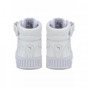 Damskie sneakersy Carina 2.0 Mid PUMA White Silver Gray