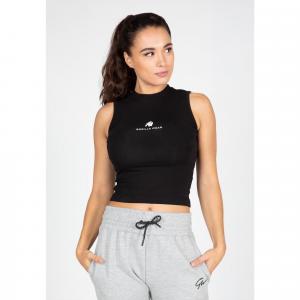Livonia Crop Top - Czarny