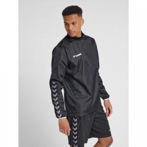 Kurtka przeciwdeszczowa Hummel Authentic Wind Breaker czarna