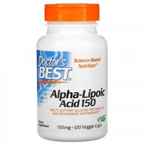 Doctor's Best Alpha Lipoic Acid 150mg - 120 vcaps