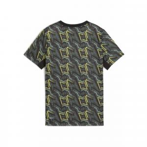 Młodzieżowa koszulka Essentials Poly PUMA Black