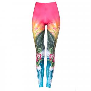 Legginsy sportowe damskie DEEP TRIP Aloha