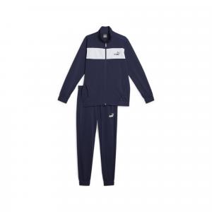 Męski dres poliestrowy PUMA Navy Blue