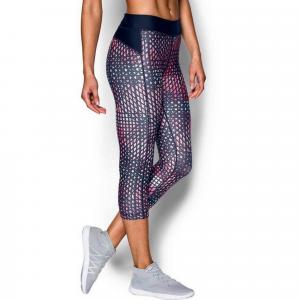 Legginsy damskie Under Armour HeatGear Capri Printed 7/8