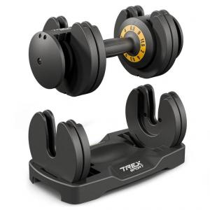 Hantel regulowany żeliwny Trex Sport 2-11,5 kg
