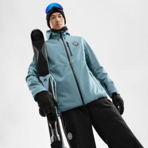 Męska kurtka snowboardowa Sporty zimowe Mężczyzna Siroko W2 Beluga