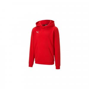 Bluza dla dzieci Puma teamGOAL 23 Casuals Hoody Jr czerwona