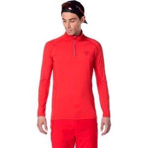 Koszulka termoaktywna Rossignol Classique 1/2 Zip czerwona - L