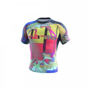 Rashguard do MMA męski Manto Neon Abstract