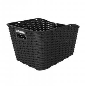 Kosz Rowerowy Weave Wp 43 X 32 X 25 Cm - Czarny