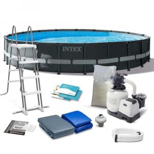 Basen stelażowy do ogrodu Intex Ultra XTR Frame Pools 610 x 122 cm zestaw 11w1