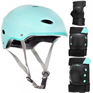 Zestaw Raven Kask F511 + Ochraniacze Dexard