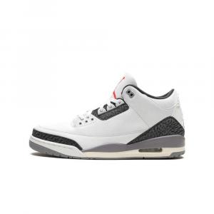 Buty do chodzenia dla dorosłych Air Jordan 3 Retro Cement Grey