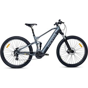 Rower elektryczny górski z pełnym zawieszeniem E-MTB 27.5'' PRO silnik centralny