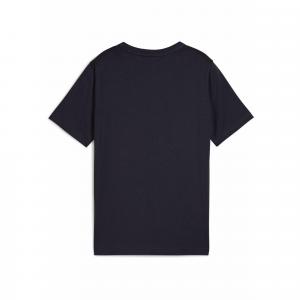 Młodzieżowa koszulka PUMA Class z grafiką PUMA New Navy Blue