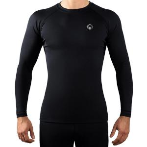 Rashguard męski Ground Game Essential Platinum z długim rękawem