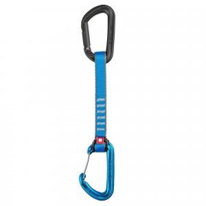 Ekspres wspinaczkowy Ocun Hawk QD Combi PAD 16 15 cm anthracite/blue