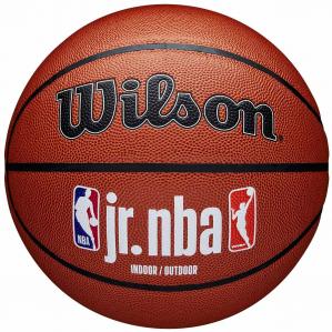 Piłka koszykowa Wilson JR NBA Logo Indoor Outdoor