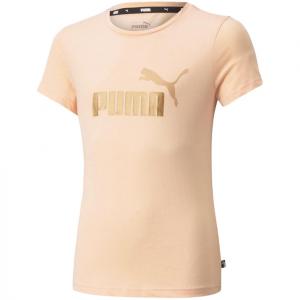 Koszulka treningowa dla dzieci Puma ESS+ Logo Tee