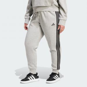 Spodnie Essentials 3-Stripes Fleece Slim (Plus Size)