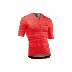 Koszulka rowerowa gravel szosa NORTHWAVE Blade Jersey czerwony