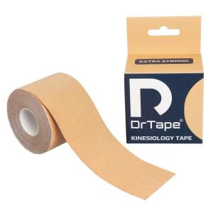 Taśma kinezjologiczna do tejpingu wodoodporna mocna 5 cm x 5 m DrTape