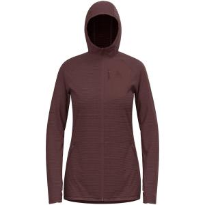 Bluza damska z kapturem Odlo Ascent Mid Layer Hoody Full Zip