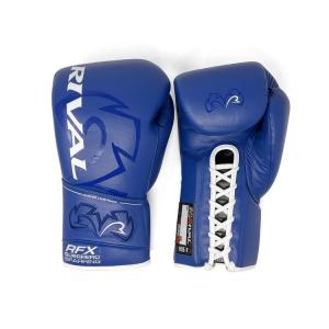 Rękawice Bokserskie Sparingowe Rival RFX-Guerrero HDE-F Niebieskie 14oz