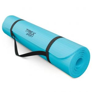 Mata do ćwiczeń NBR 1 cm 190x80cm niebieska