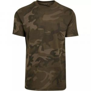 Męska Koszulka Z Okrągłym Dekoltem Camo