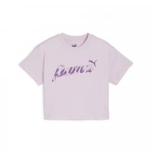Dziewczęcy crop top Puma Blossom ESS+