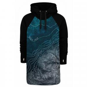 Bluza outdoorowa z kapturem męska DEEP TRIP Ramen softshell