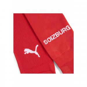 Męskie gładkie skarpety FC Red Bull Salzburg 24/25 PUMA Red White