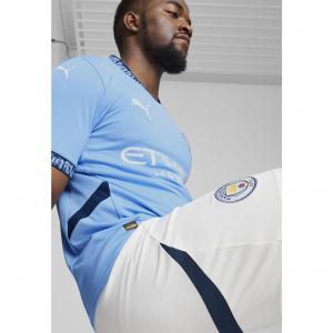Męska koszulka domowa Manchester City 24/25 PUMA Team Light Blue Marine