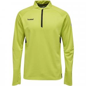 Hummel Tech Move Half Zip Bluie Lime L - sportowy i funkcjonalny