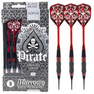 3 Lotki do darta z plastikowym grotem Harrows Softip Pirate