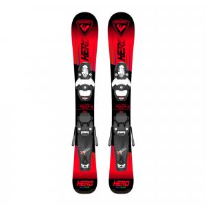 Narty zjazdowe dziecięce Rossignol Hero Pro Pre-Drilled Jr + wiązania Team 4 GW