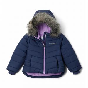 Kurtka Turystyczna Puchowa Dziecięca Columbia Katelyn Crest II Hooded Jacket