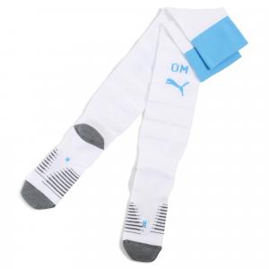 Męskie skarpety Olympique Marsylia 25/26 PUMA White Bleu Azur Blue