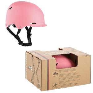 Kask rowerowy na rolki/deskorolkę Nils Extreme MTW02 różowy rozmiar XS (48-52cm)