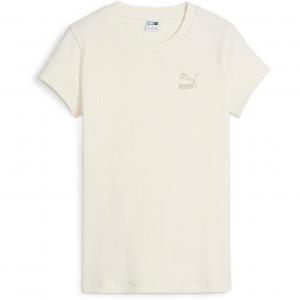 Podkoszulek Puma Classics Ribbed Slim Tee, Kobiety