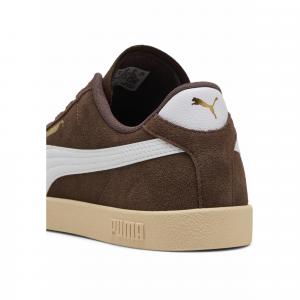 Sneakersy zamszowe unisex PUMA Club II PUMA Flat Bronze White Gold Brown